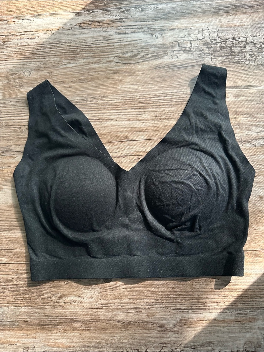 Soma Enbliss Black Bralette - Size Large